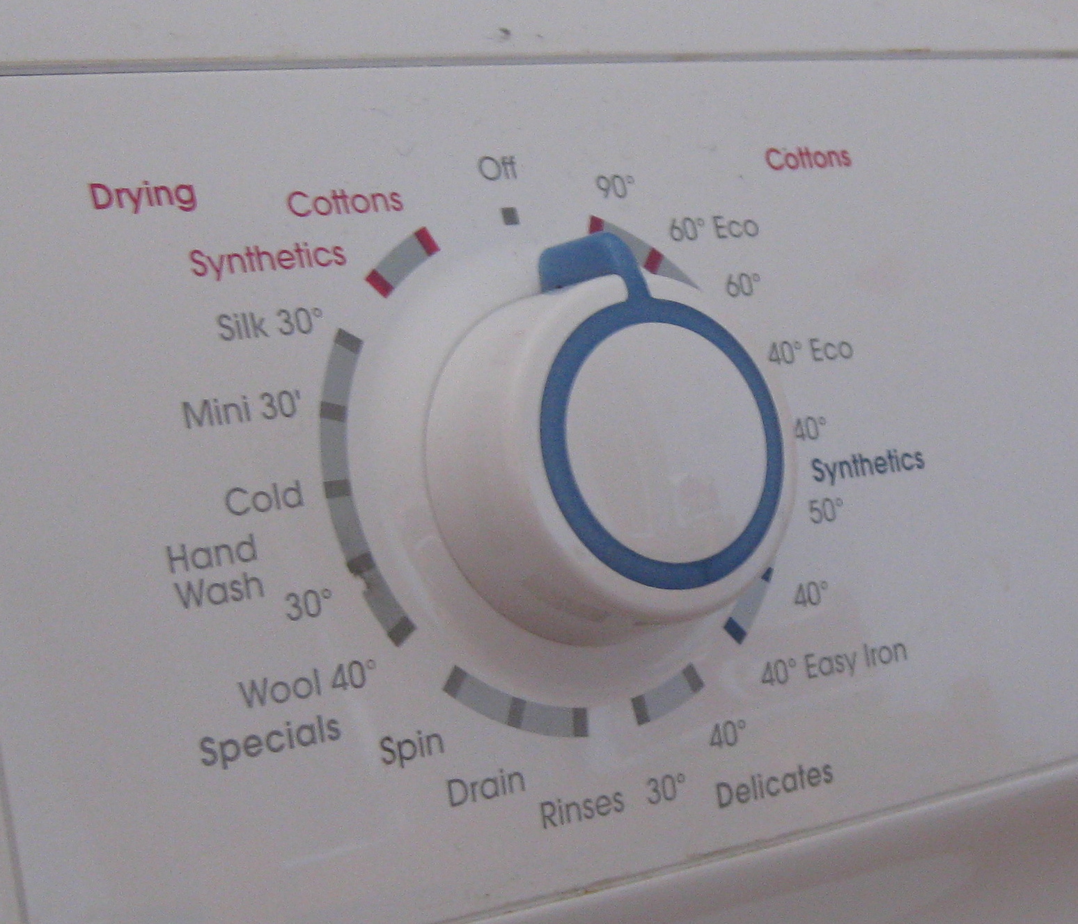 Washing Machine Knob